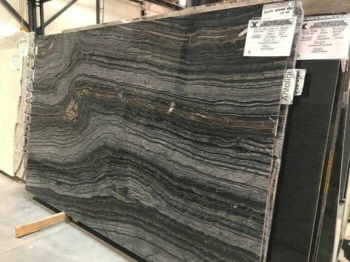 Silver Brown Wave 2cm Polished Marble
